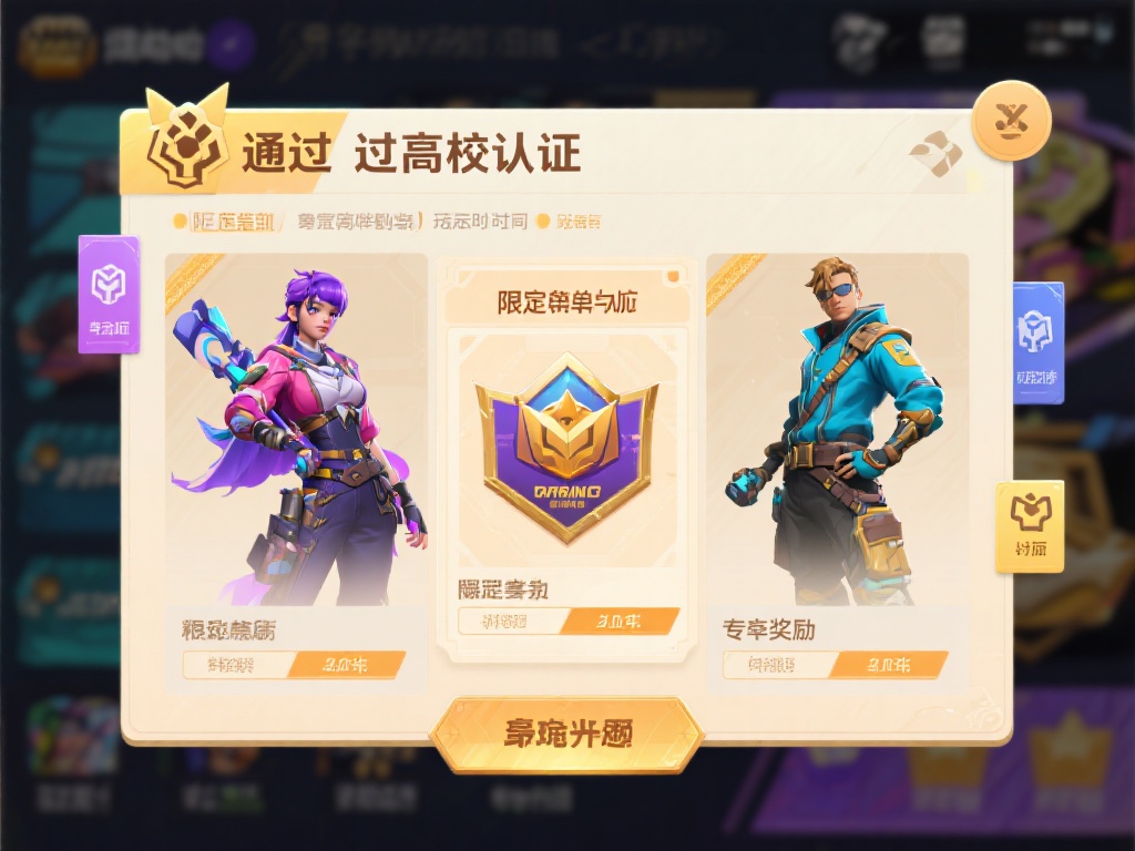 通过高校认证，玩家有机会领取一些平时难以